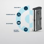 Crystalline Series Power bank 20000mAh PD 65W - Image 2