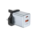 GaN Premium UK Plug Wall Charger 35W - Image 2