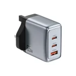 GaN Premium UK Plug Wall Charger 65W - Image 2