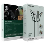 6 in 1 Cable Charging, Led Light, Ignition