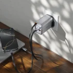 GaN Premium UK Plug Wall Charger 67W - Image 3